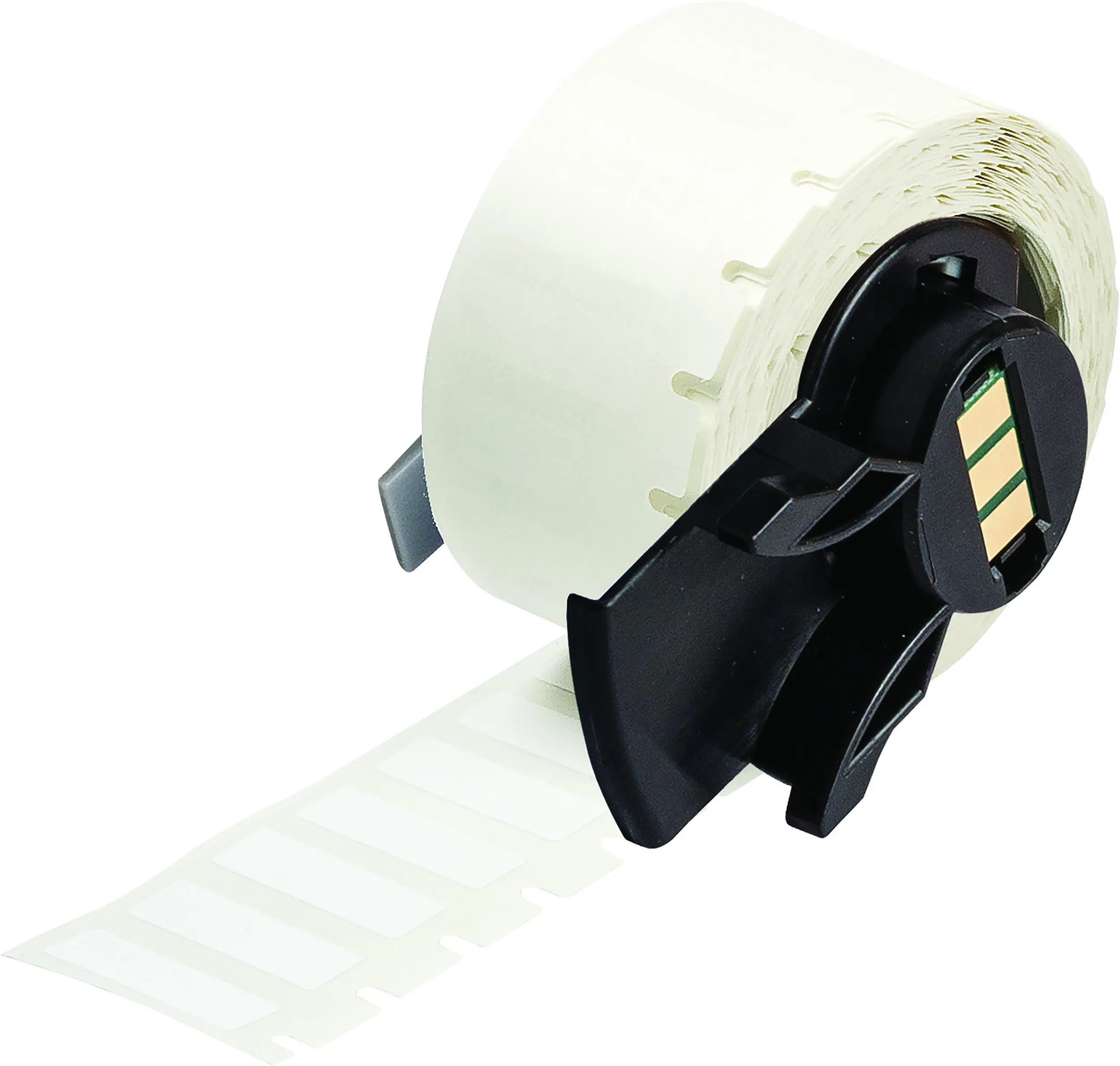 Rotolo di etichette adesive Brady L. 25.4mm x H. 50.8mm, col. Bianco