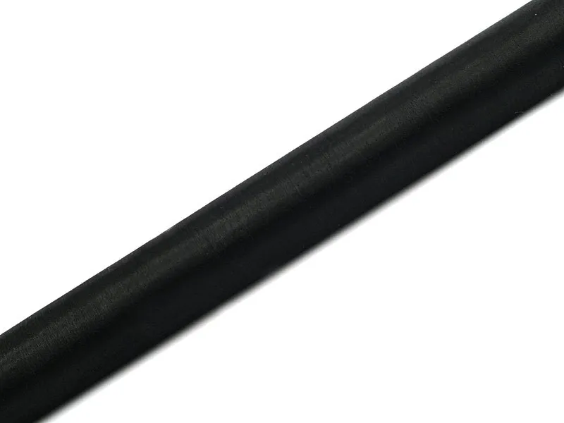 Rotolo organza nero 9m x 36cm