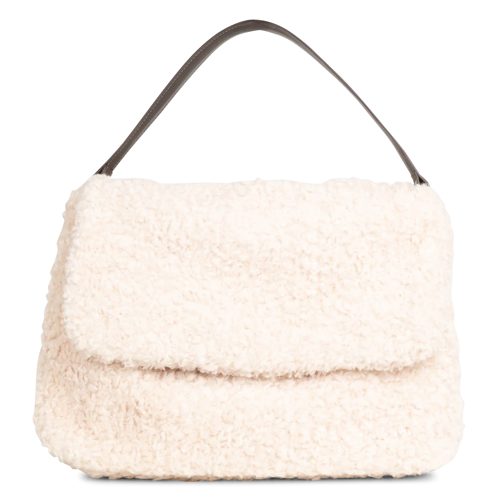  SAISON 1865   ELOISE - Borsa a spalla in sherpa | Beige