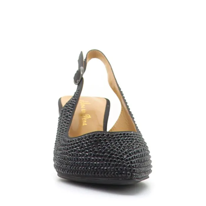 SCARPE SATIN BLACK