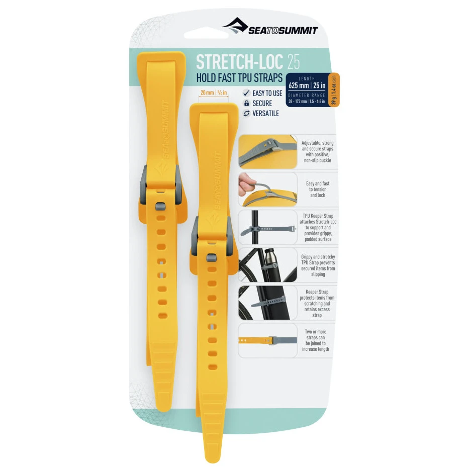     Sea to Summit Stretch-Loc 25 - 20mm x 625mm