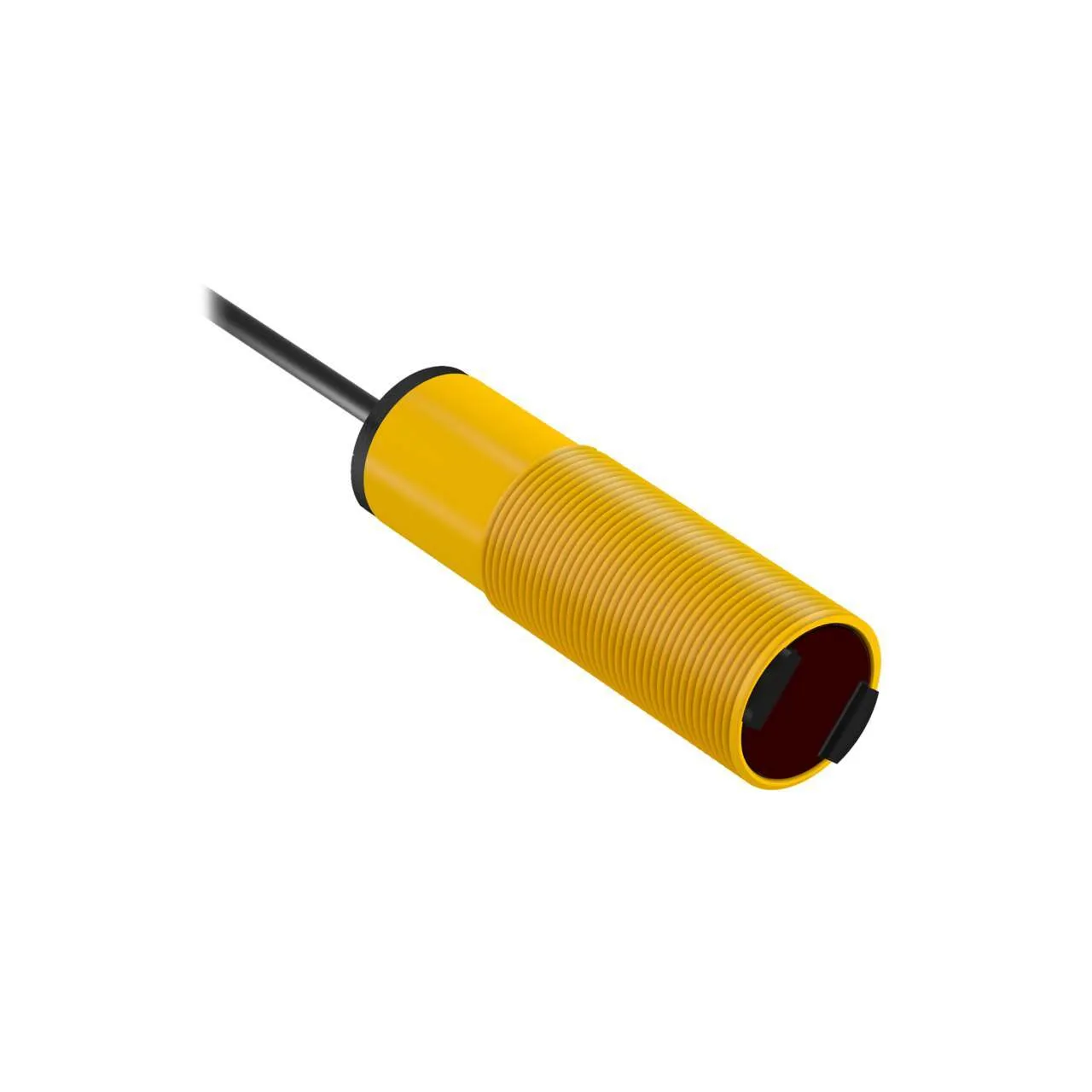 Sensore fotoelettrico Cilindrico Banner, Soppressione di sfondo, rilevamento 100 mm, uscita NPN