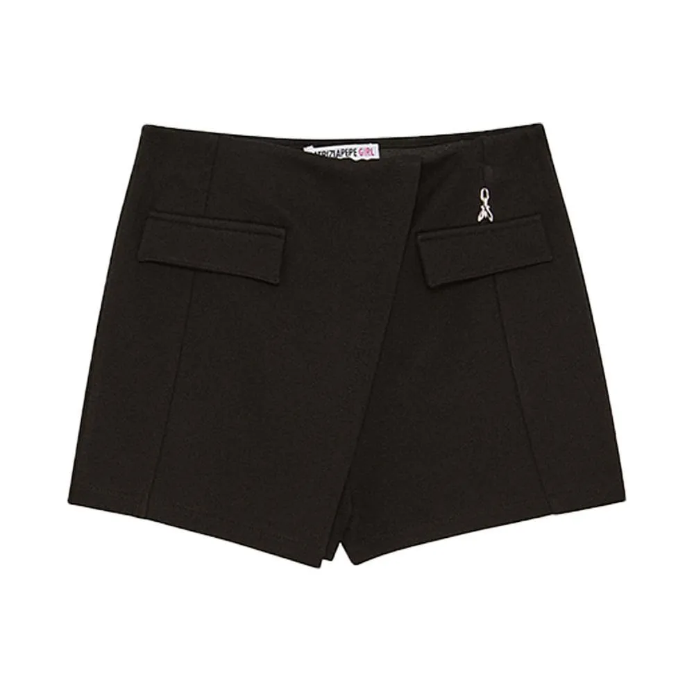  SHORTS PATRIZIA PEPE. NERO 