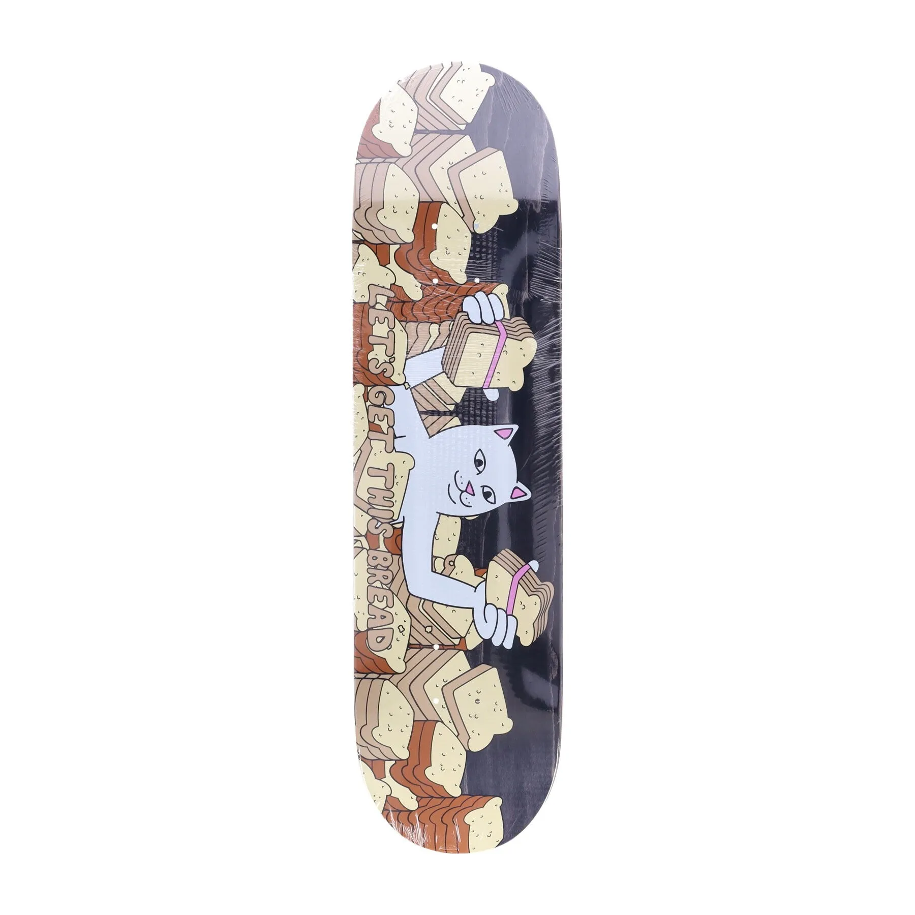 Skateboard Tavola Uomo Gluten Free Board Black/black
