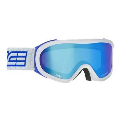 Ski Mask Salice 905 OTG (Bianco-blu, doppio schermo RW BLUE S3)