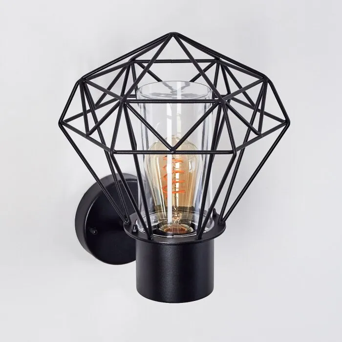 Solda Applique da esterno Nero, 1-Luce