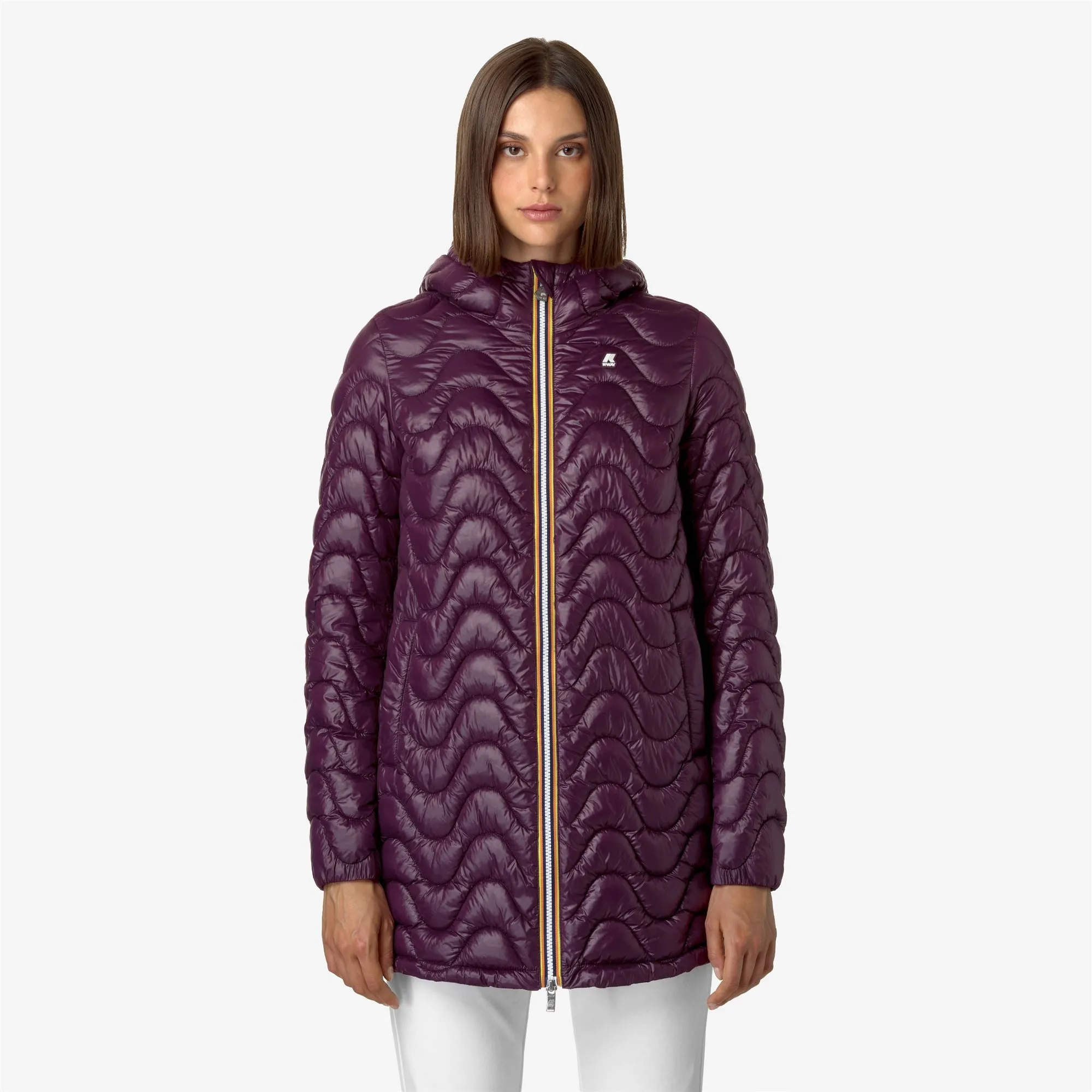 SOPHIE QUILTED WARM VIOLET DK PURPLE