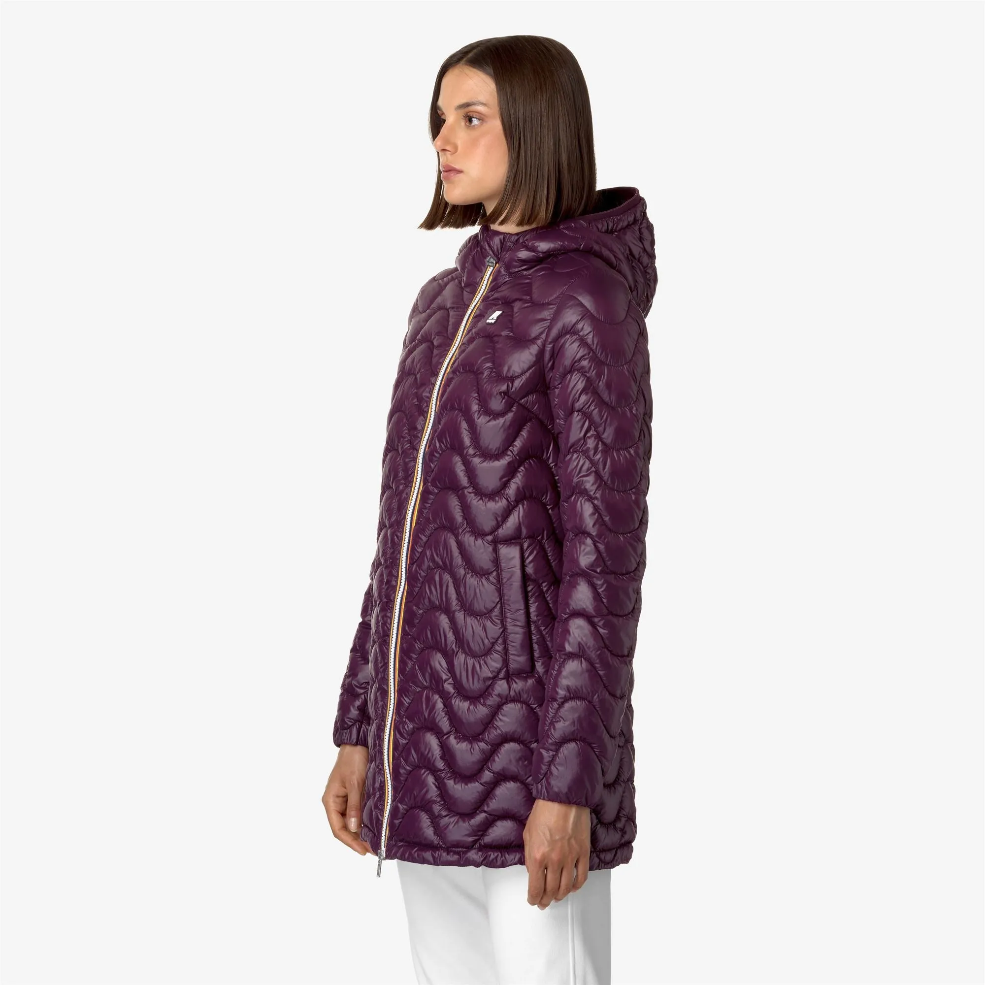 SOPHIE QUILTED WARM VIOLET DK PURPLE