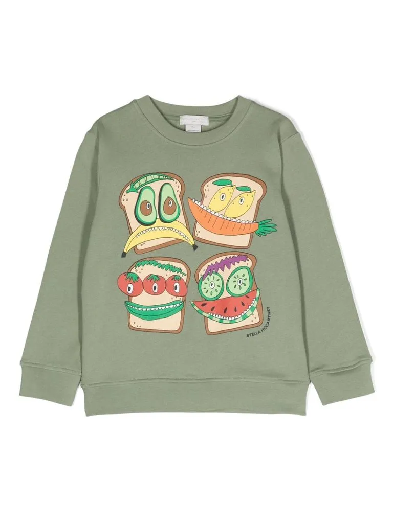 stella mccartney Felpa stampata