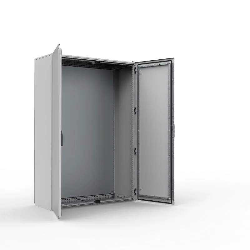 Supporto da pavimento nVent HOFFMAN, porta doppia, in Acciaio dolce, 1400 x 1200 x 400mm, IP55