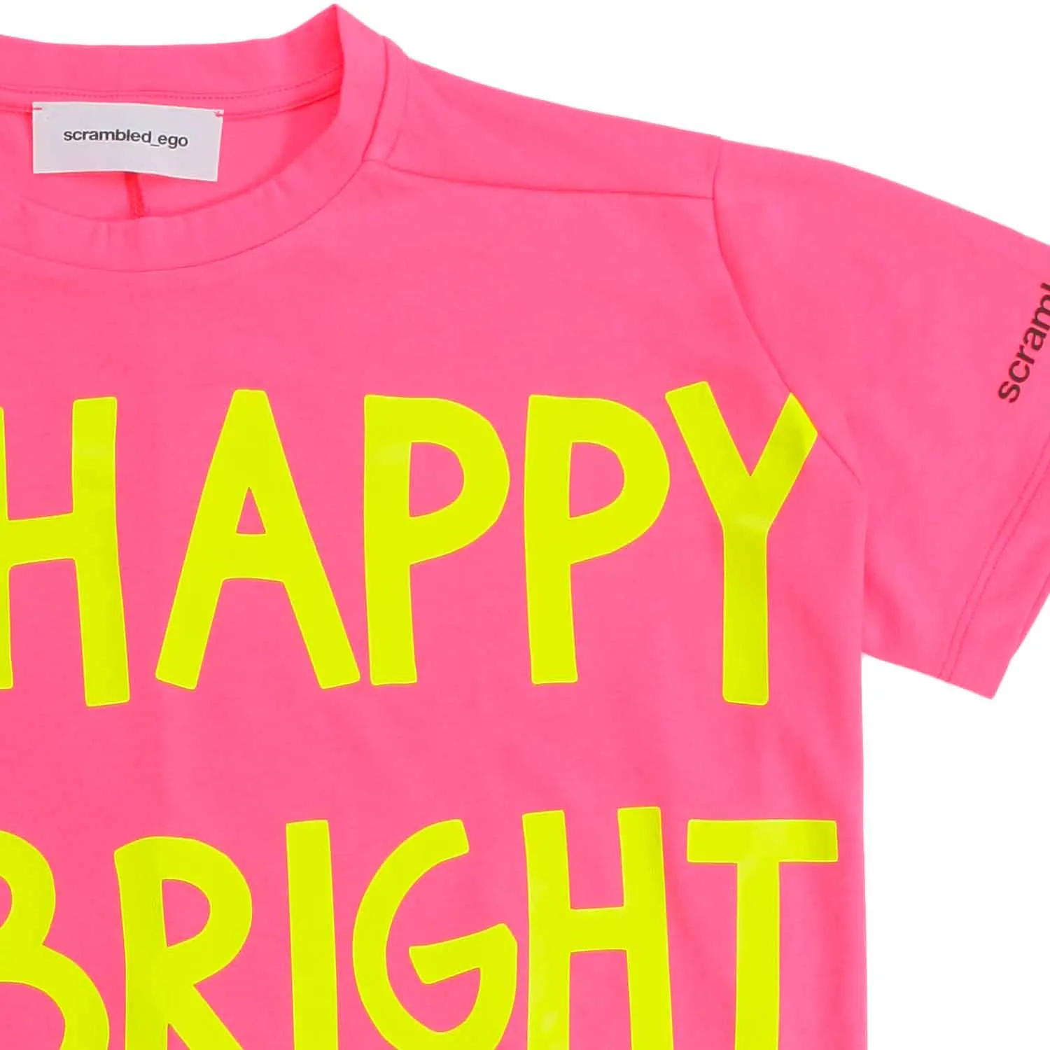 T-Shirt Girl Rosa Fluo