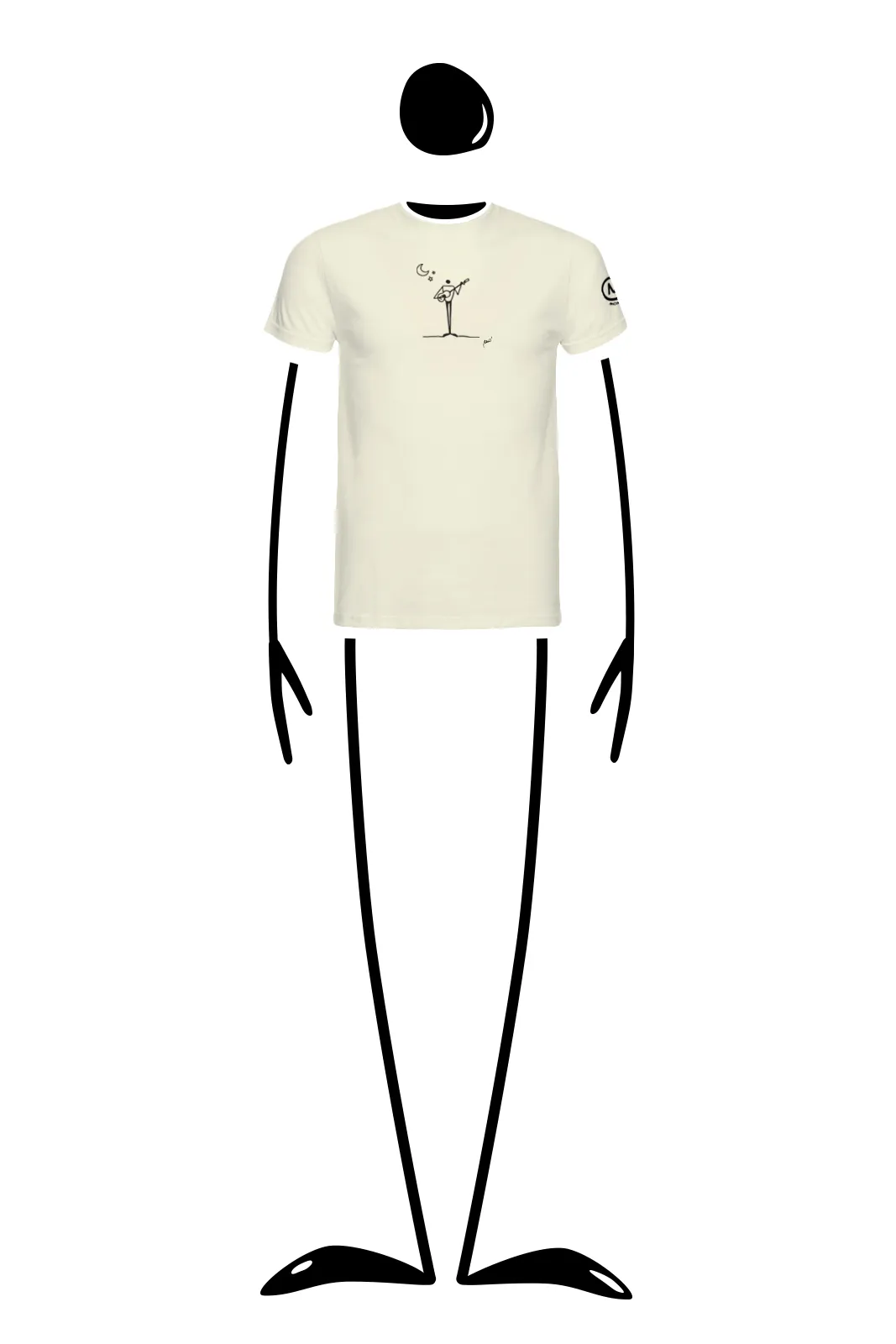 --T-shirt Homme “Carlo” HASH ORGANIC-