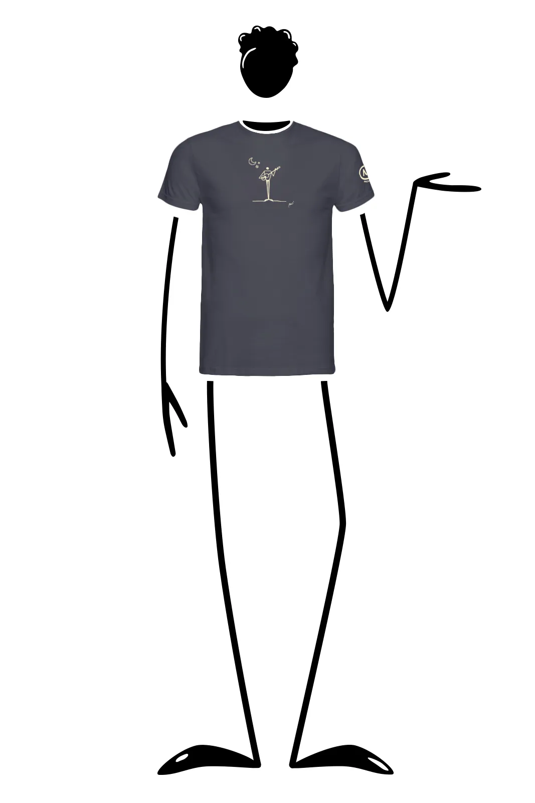 --T-shirt Homme “Carlo” HASH ORGANIC-