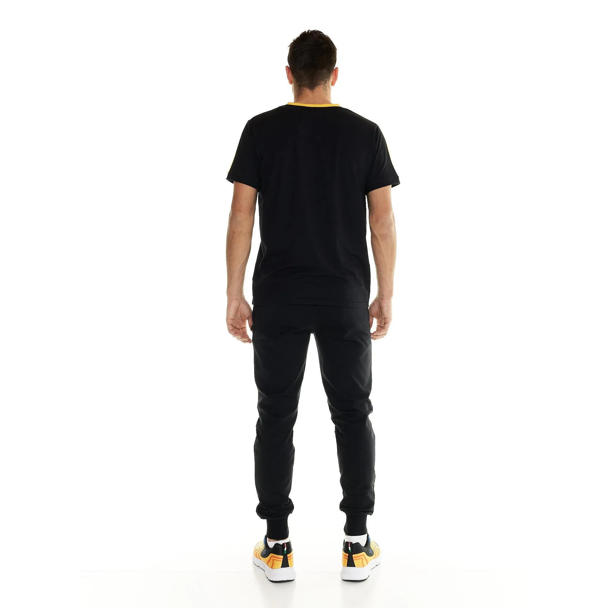 T-shirt Leone uomo color block con maniche corte Active
