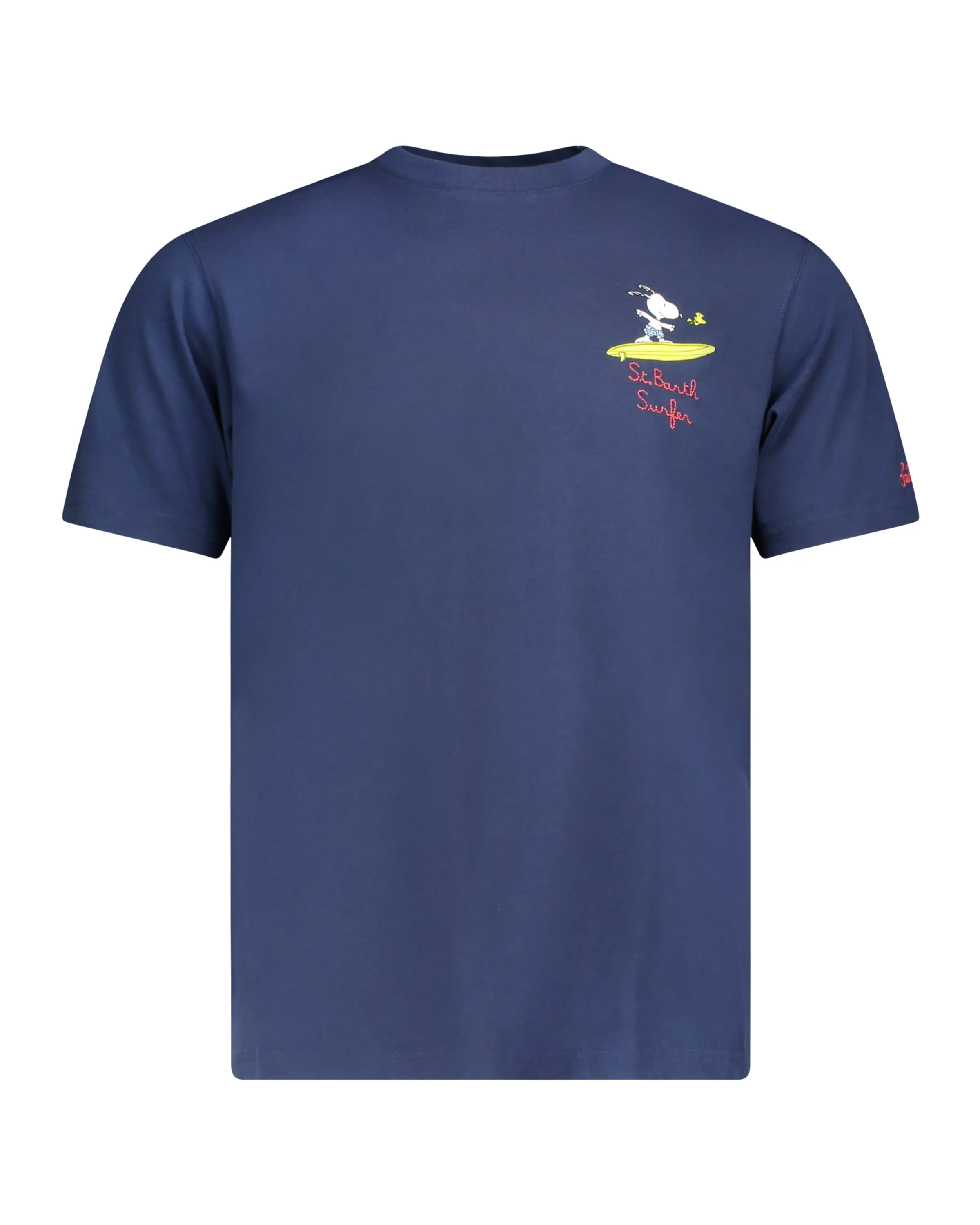 T-shirt Snoopy Surfer blu