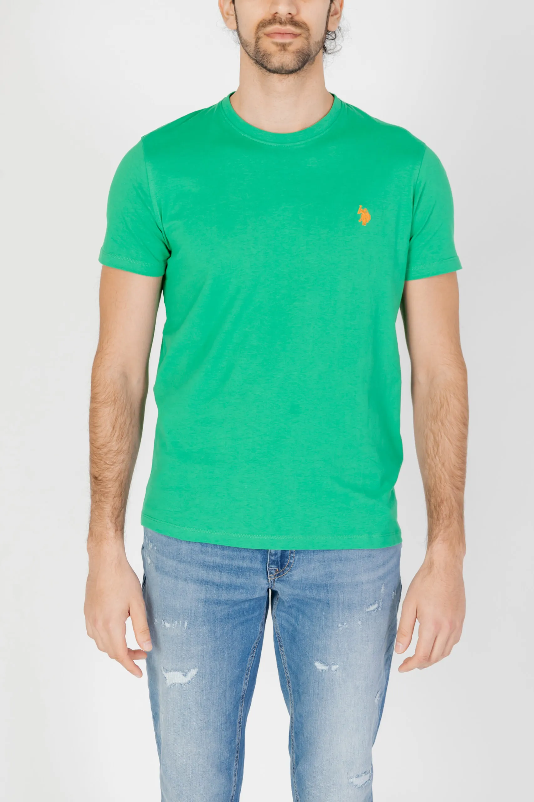 T-shirt U.s. Polo Assn. MICK Verde