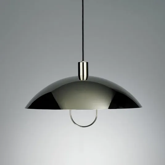 TECNOLUMEN HMB 25/500 Lampada a sospensione con sistema a carrucola argento