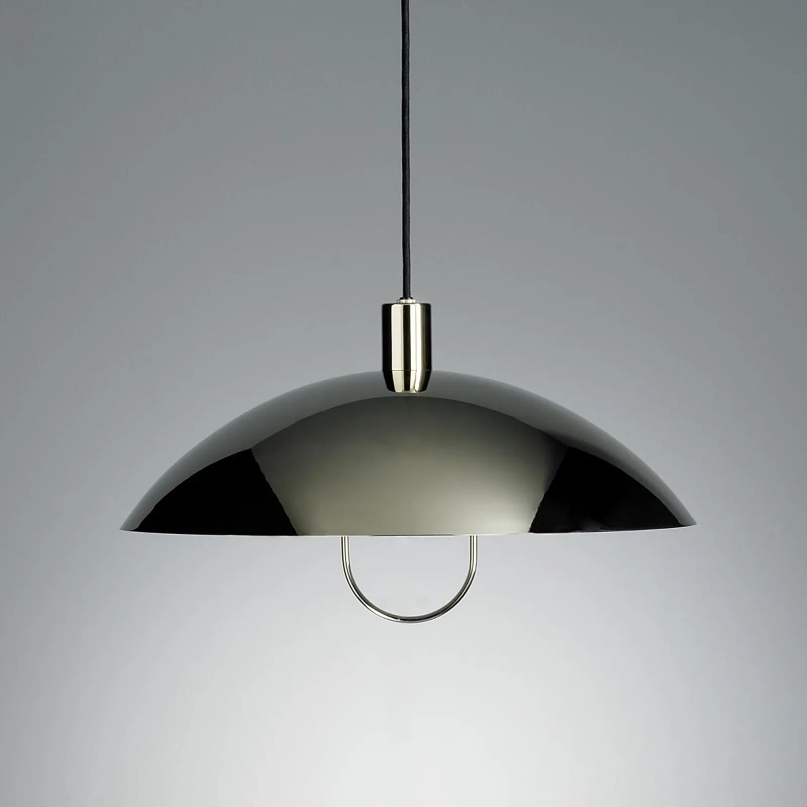 TECNOLUMEN HMB 25/500 Lampada a sospensione con sistema a carrucola argento