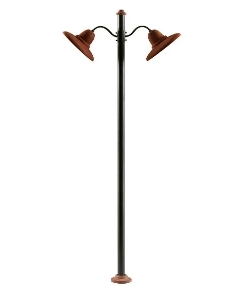 TOSCOT Spoleto 1234/220 Lampada da terra da esterno 2 Luci 4 Colori