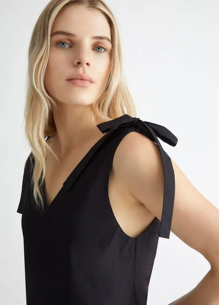 Vestito corto in popeline liu jo. 