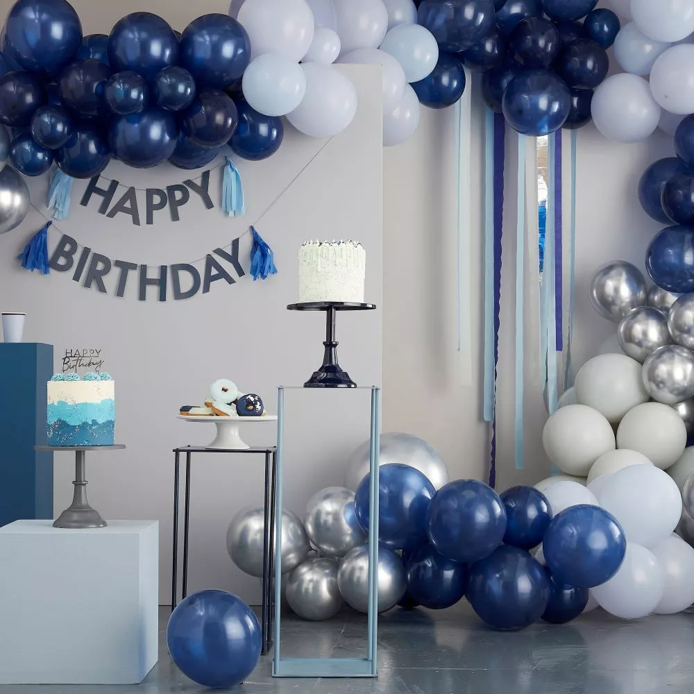 XX Tovaglioli Happy 40th Birthday blu