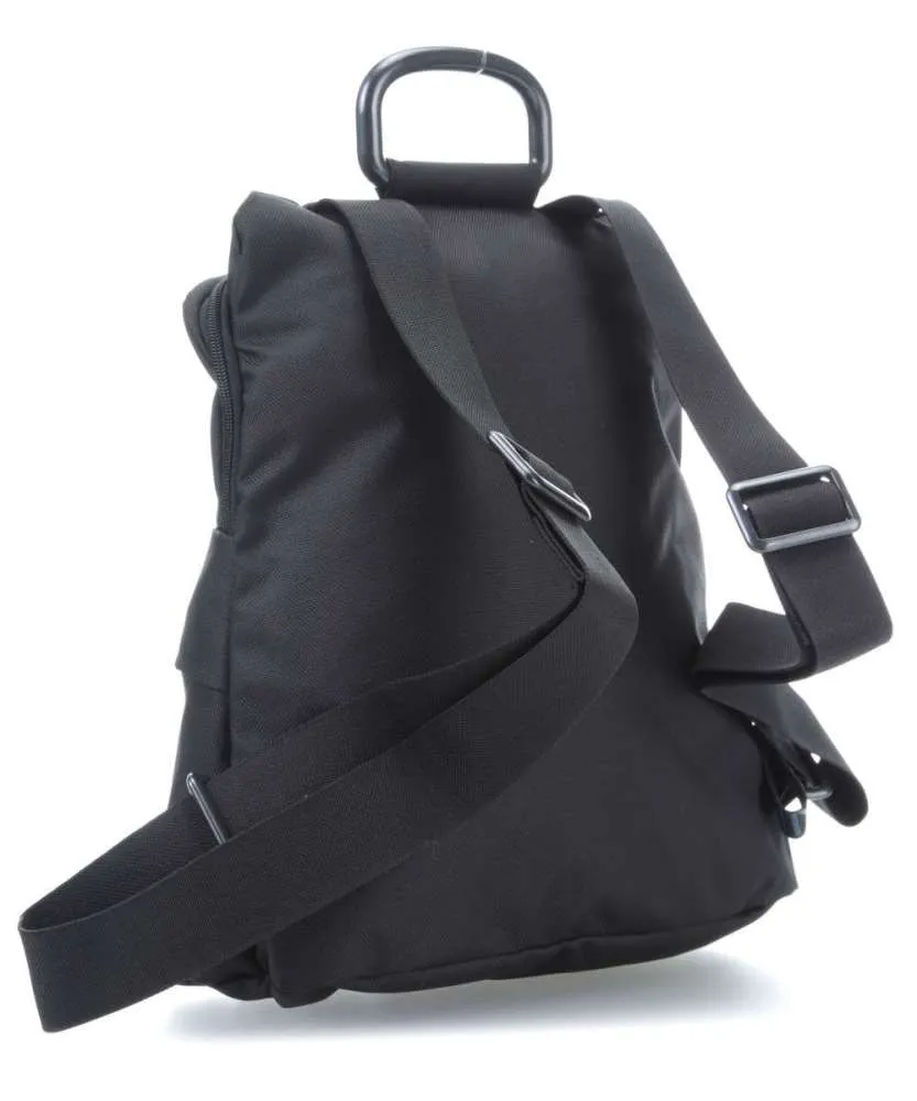 ZAINO MANDARINA DUCK DOPPIA TASCA MD20 NERO QMTZ4 BLACK